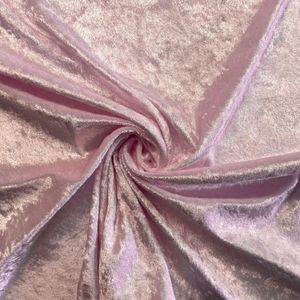 Baby Pink Crush velvet